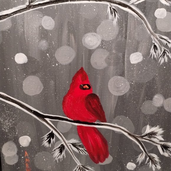 Snow Cardinal - Picture 2 of 2